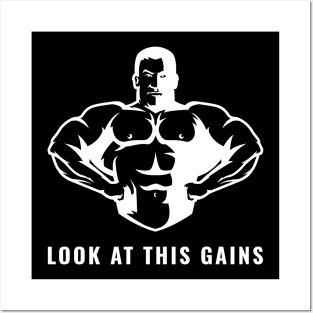 Look At This Gains Posters and Art